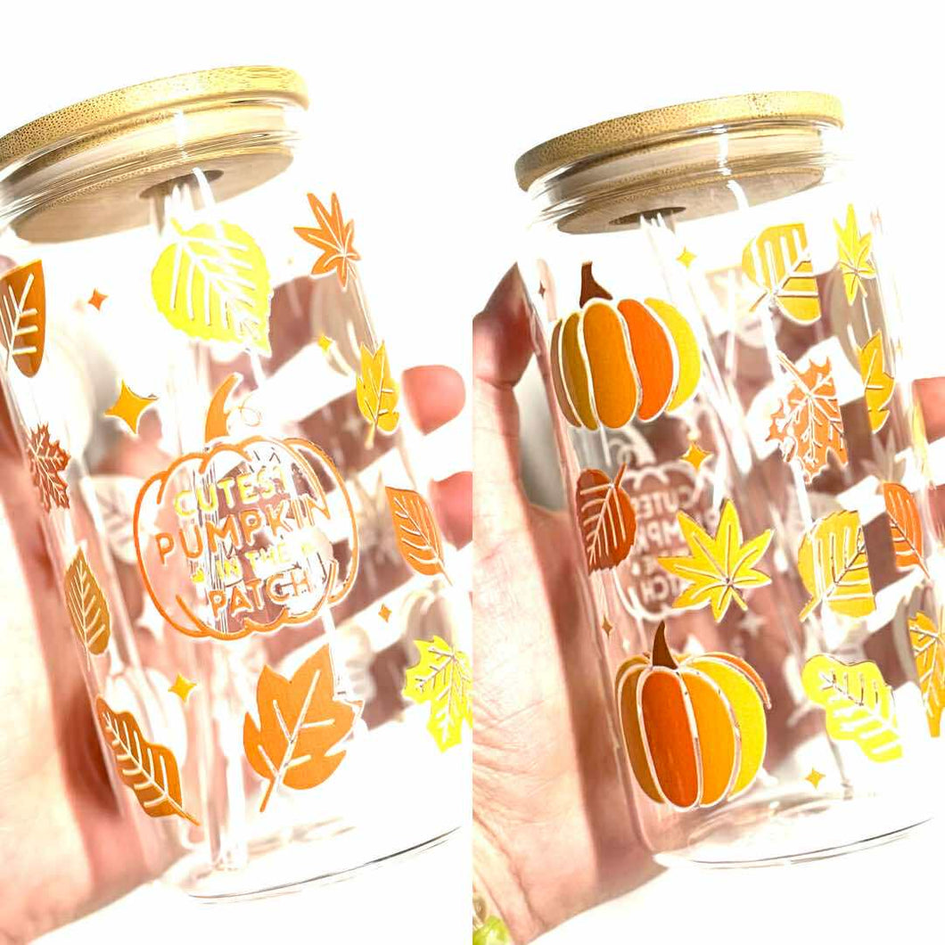 Verre en vitre - Citrouille