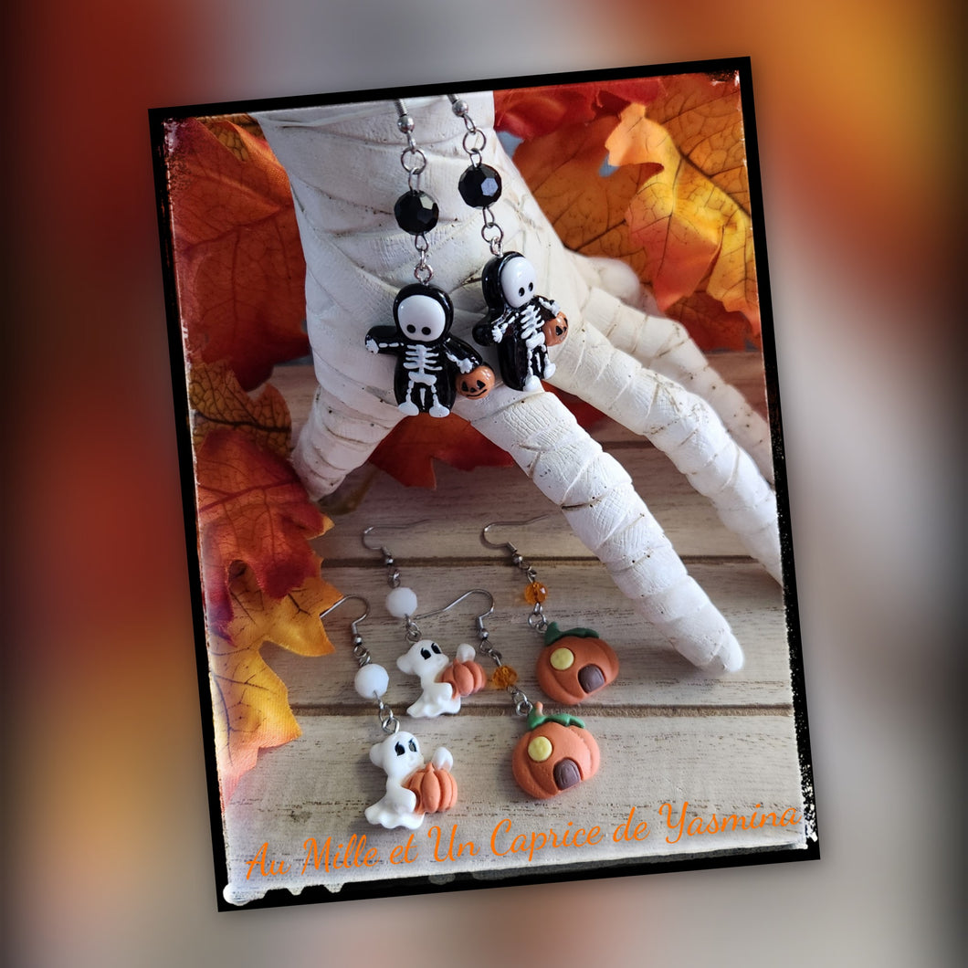 Boucle d'oreille • Halloween