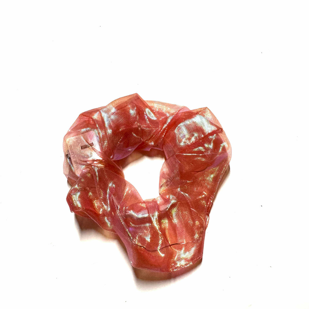 Chouchou lumineux transparent • Rouge