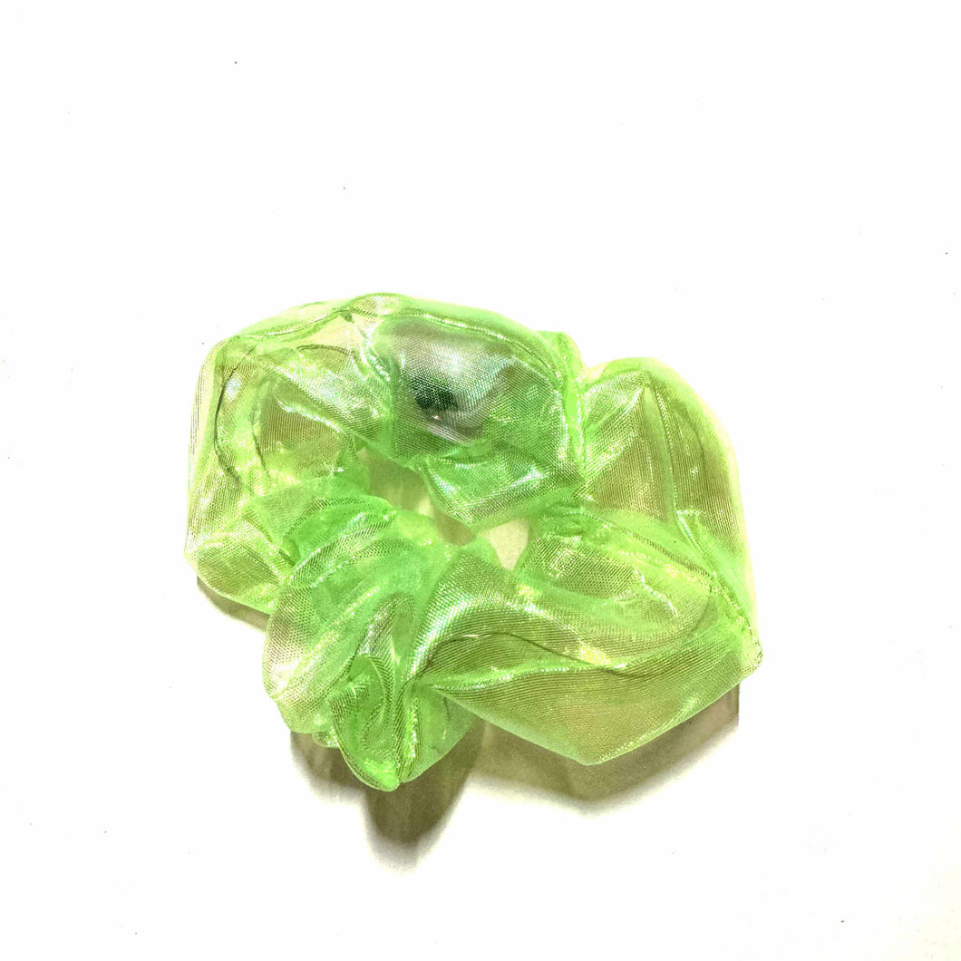 Chouchou lumineux transparent • Vert