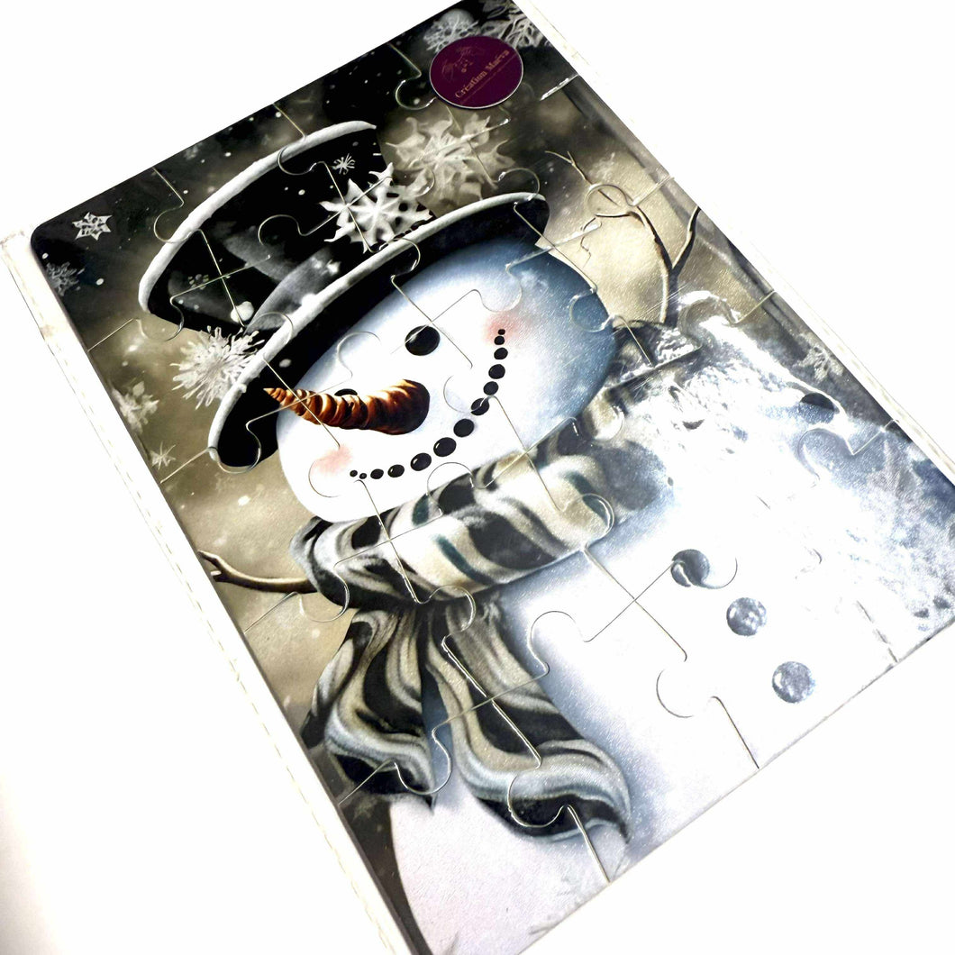 Casse-tête • Bonhomme de neige