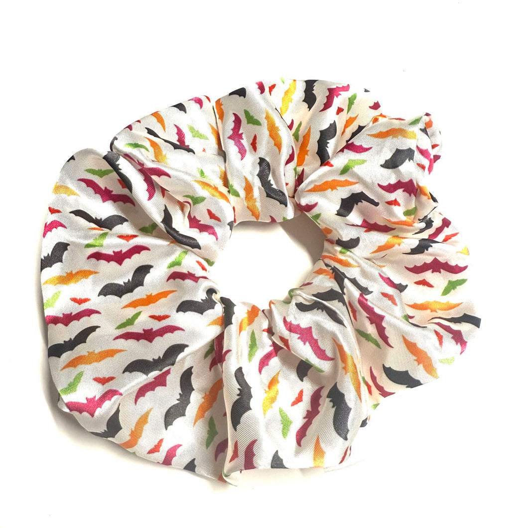 Chouchou XL en satin - Chauffe-souris