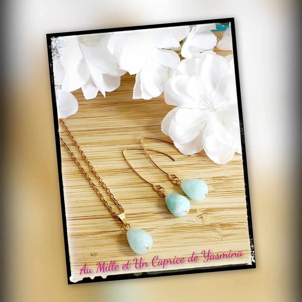 Collier seulement • Amazonite