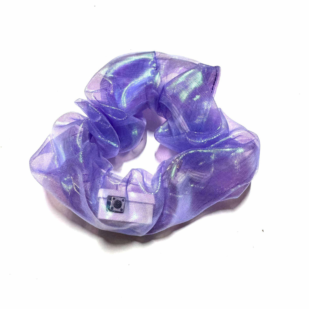 Chouchou lumineux transparent • Mauve
