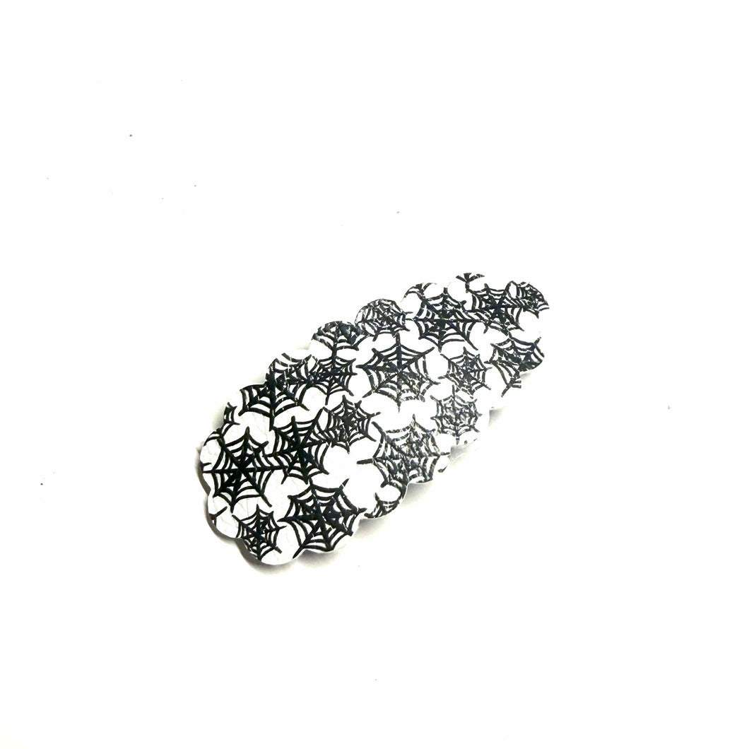 Barrette - Toile araignée