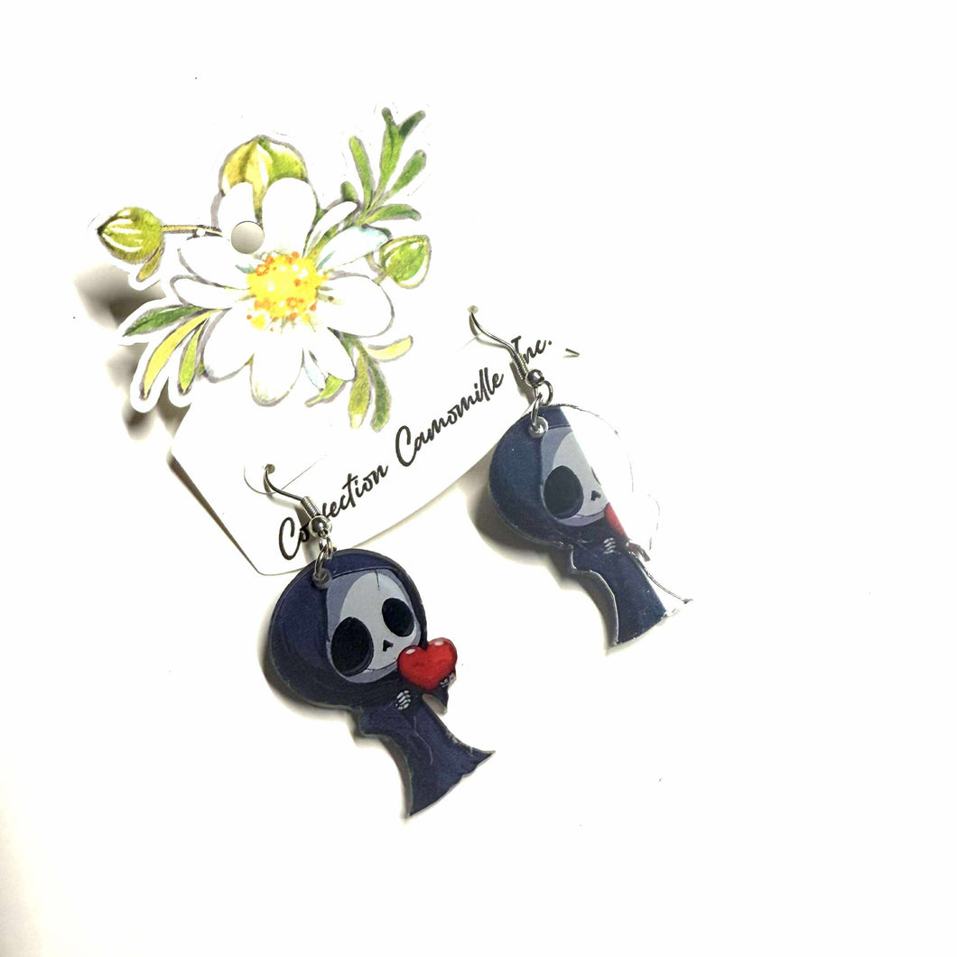Boucle d'oreille • Squelette