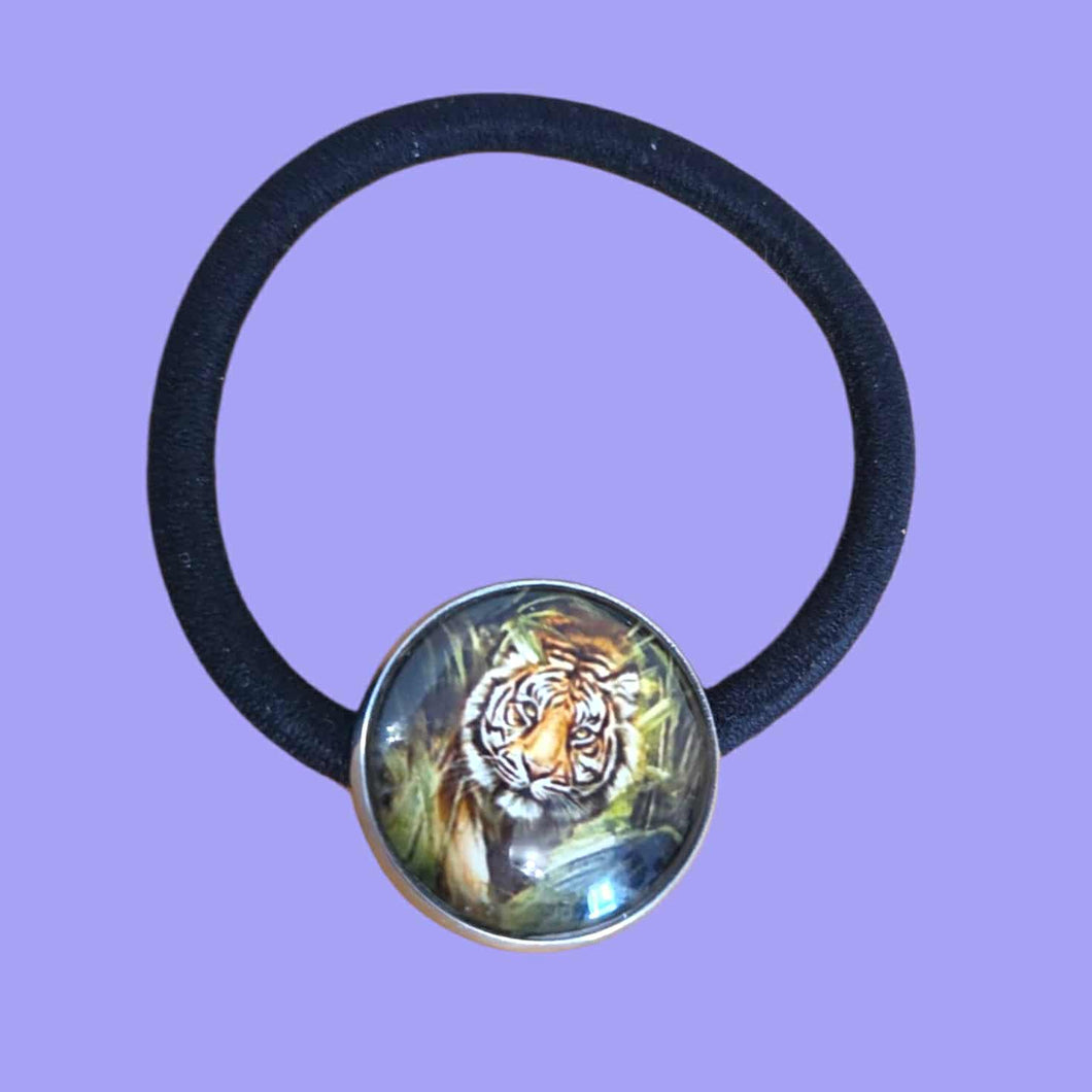 Élastique à cheveux • Tigre