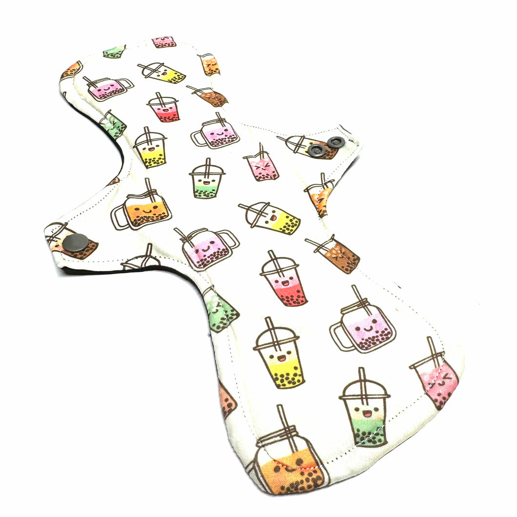 Serviette hygiénique lavable de nuit • Bubble tea