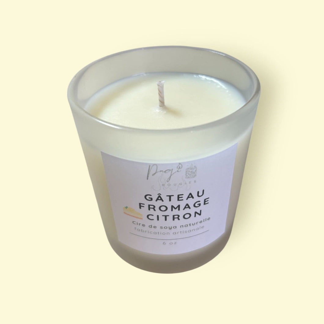 Gâteau fromage citron