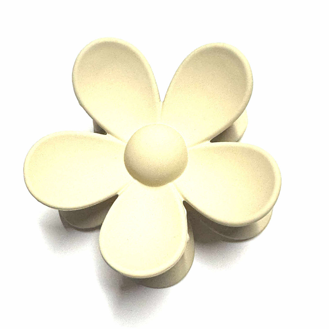 Fleur jaune pâle