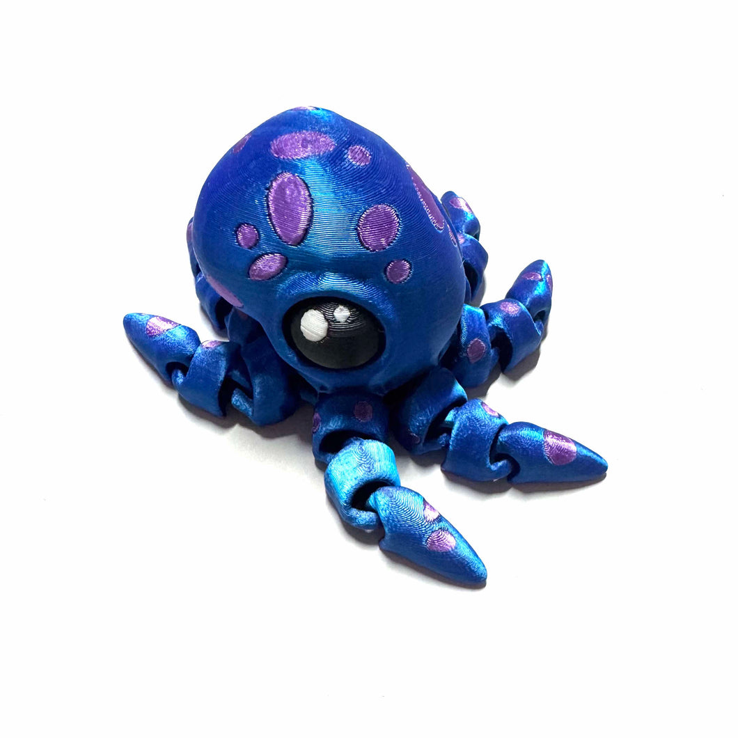 Pieuvre bleue