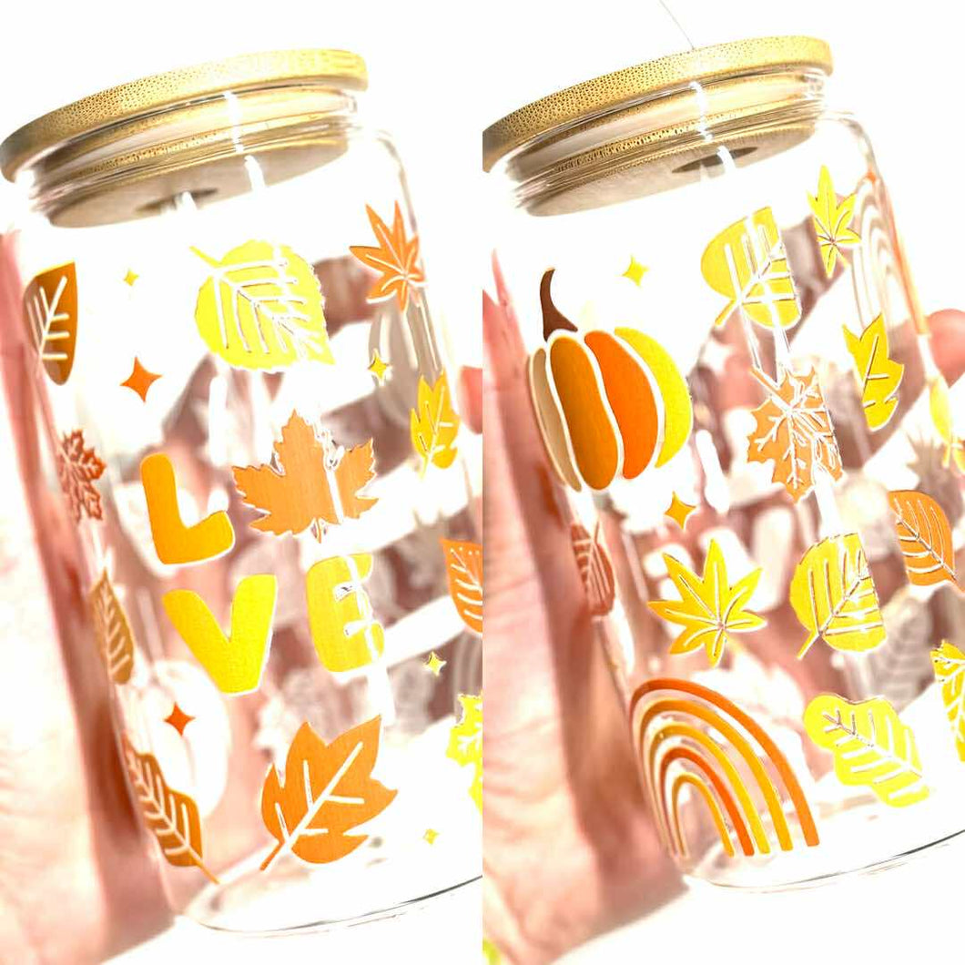 Verre en vitre - Citrouille