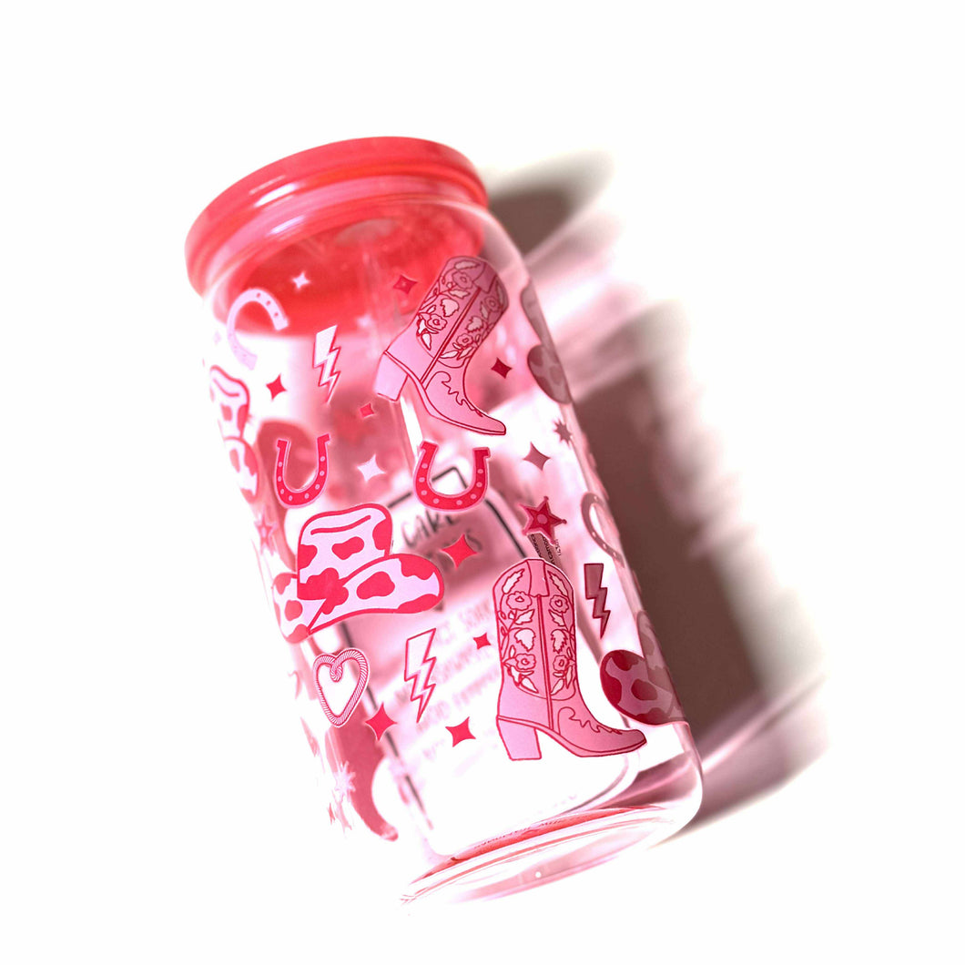 Verre en plastique • Cowboy
