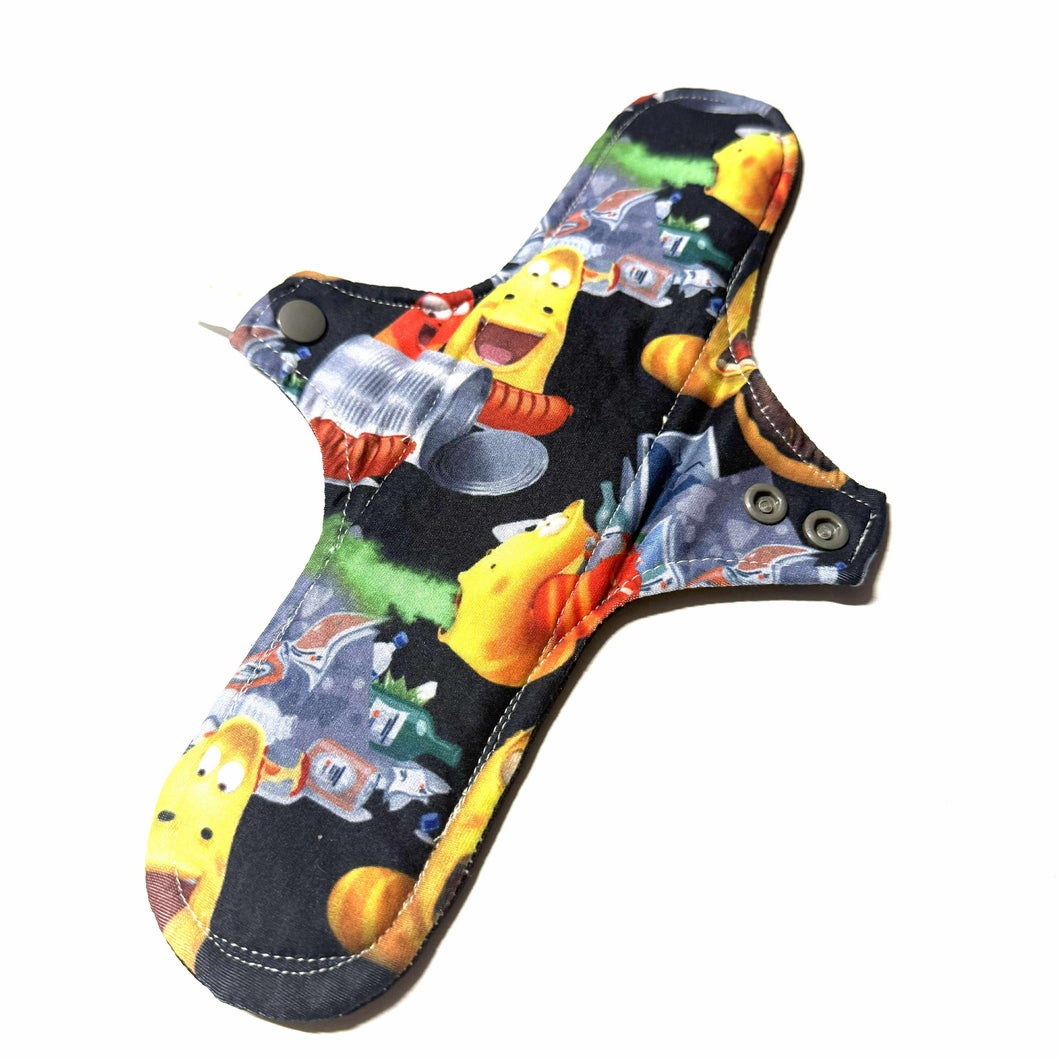 Serviette hygiénique lavable de nuit • Personnage