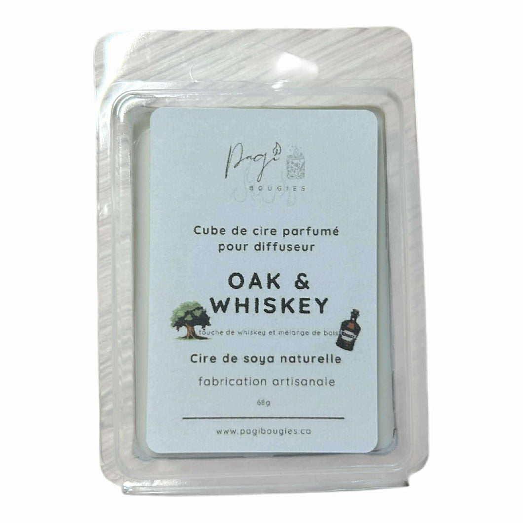 Oak et whiskey