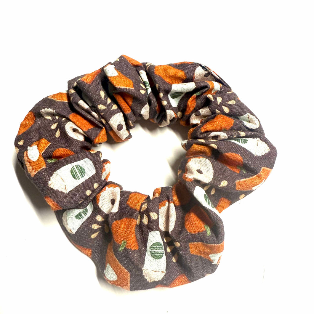 Chouchou en coton régulier - Café