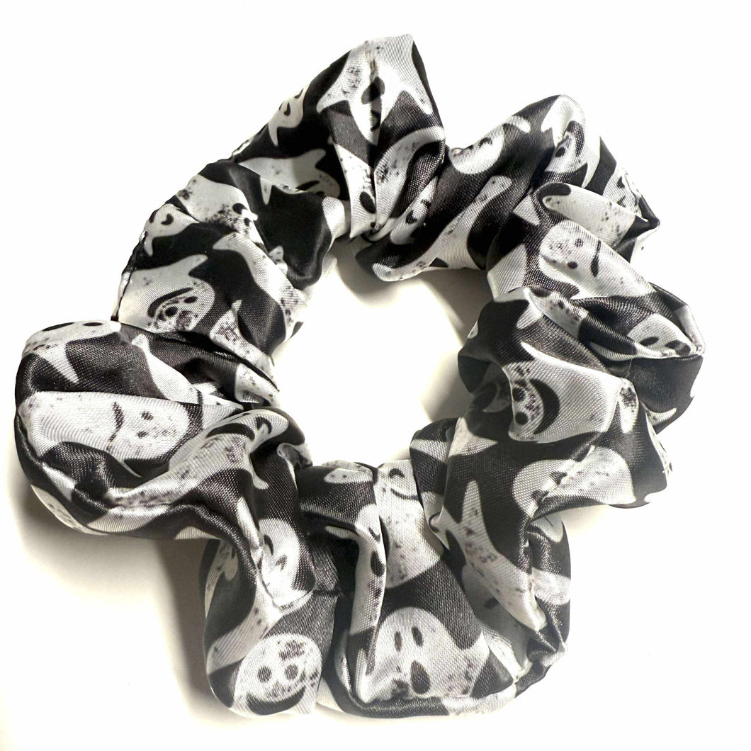 Chouchou en satin régulier - Fantôme