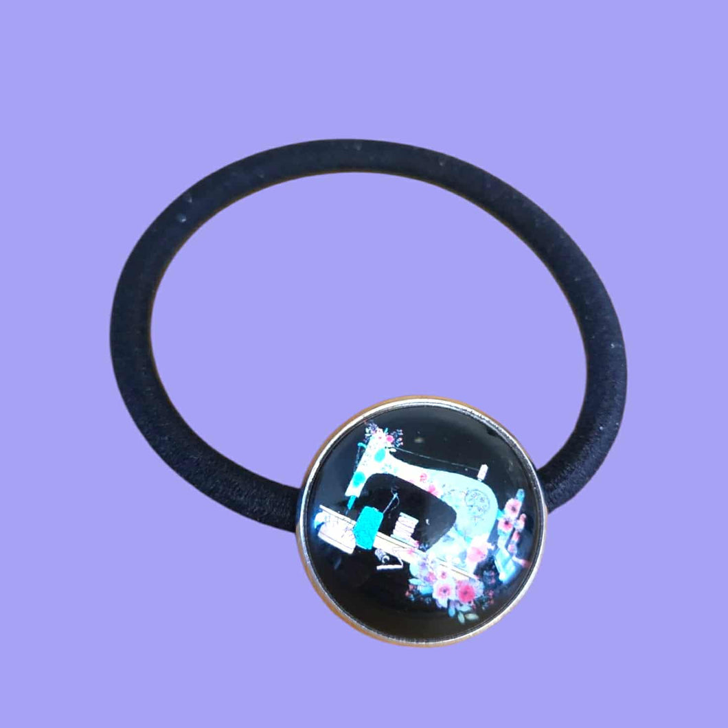 Élastique à cheveux • Machine à coudre