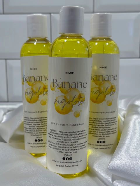 Bain moussant • Banane rigolote