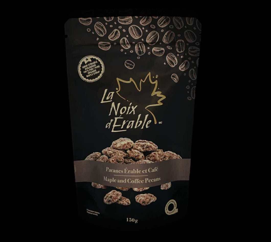 Sac pacane à l'érable et café