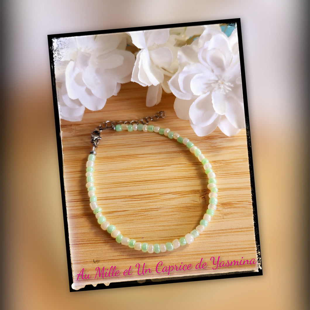 Bracelet de cheville • Vert