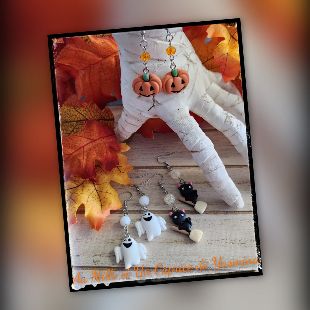 Boucle d'oreille • Halloween