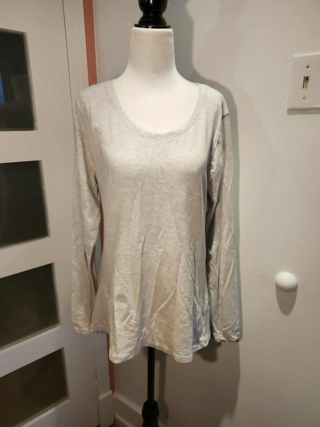 Chandail coton gris • XL